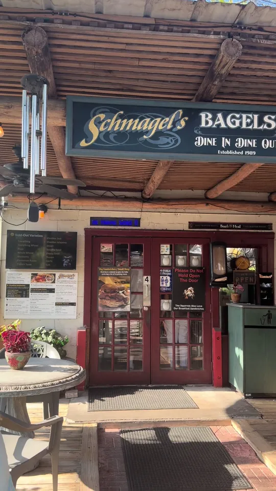Video at Schmagel's Bagels, St. Augustine