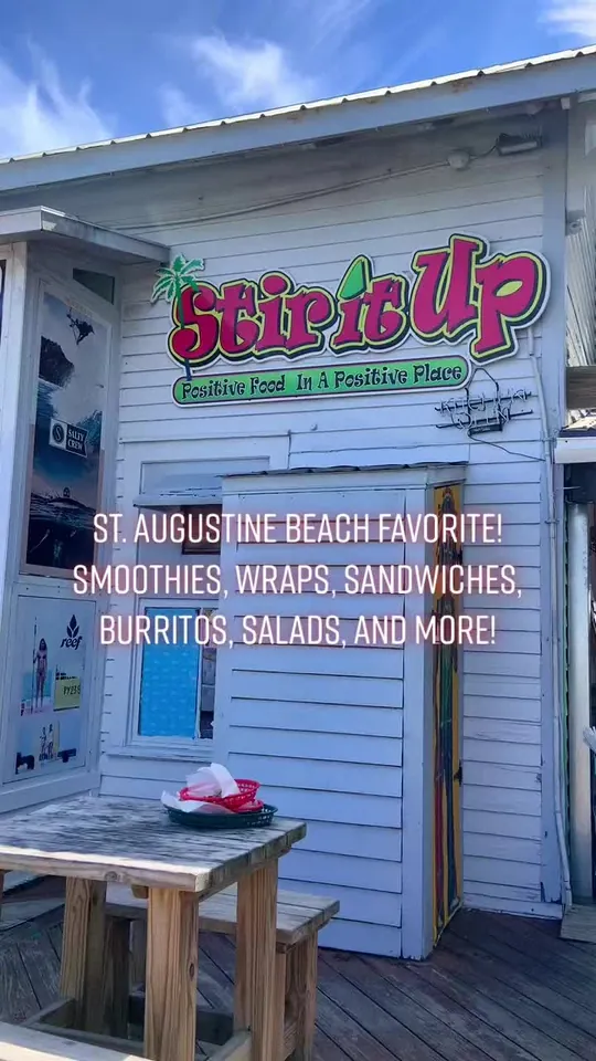 Sandwich at Stir It Up, St. Augustine – $10.95 on the menu