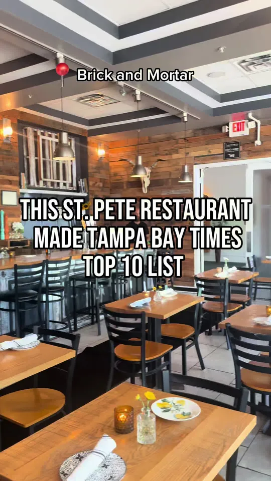Ravioli at Brick & Mortar, St. Petersburg – $25 on the menu