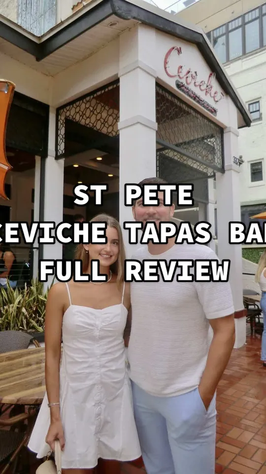 Ceviche at Ceviche Tapas Bar, St. Petersburg – $11 on the menu