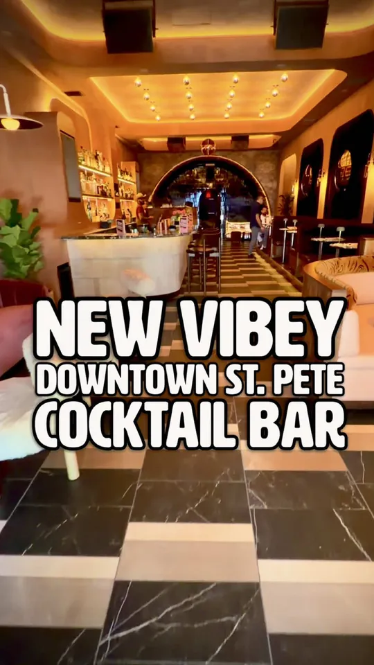 Cocktails at Easy Tiger Hi-Fi Lounge, St. Petersburg – $14 on the menu