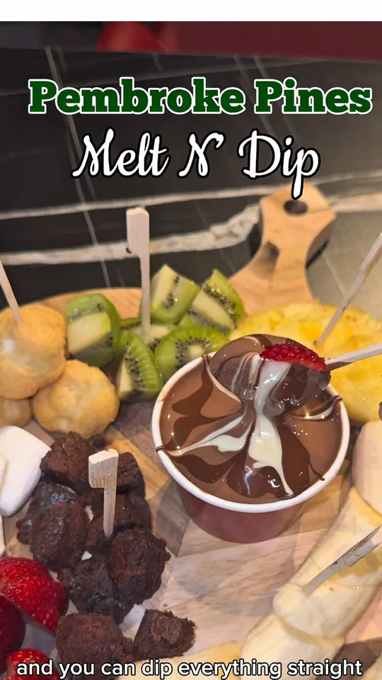 Coffee at Melt N Dip, St. Petersburg