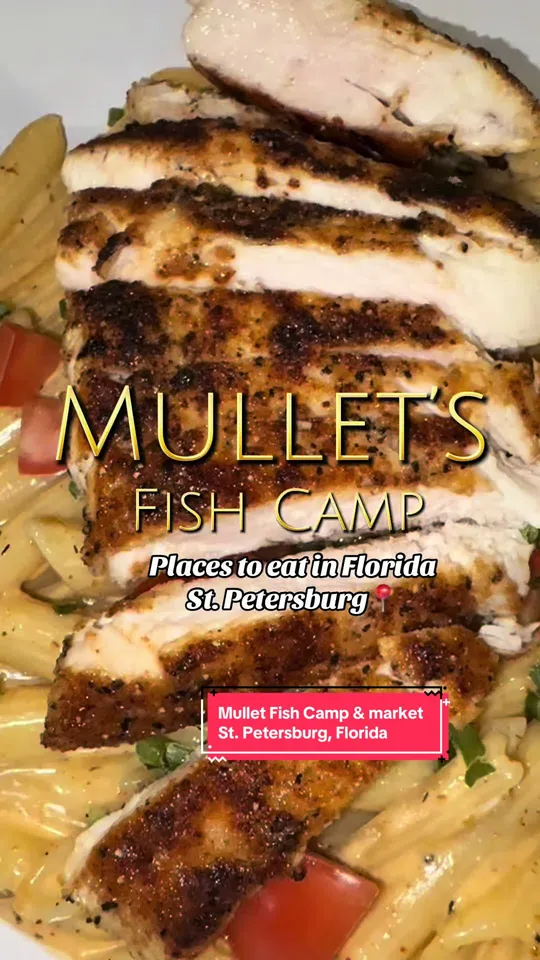 Pasta at Mullet's Fish Camp, St. Petersburg
