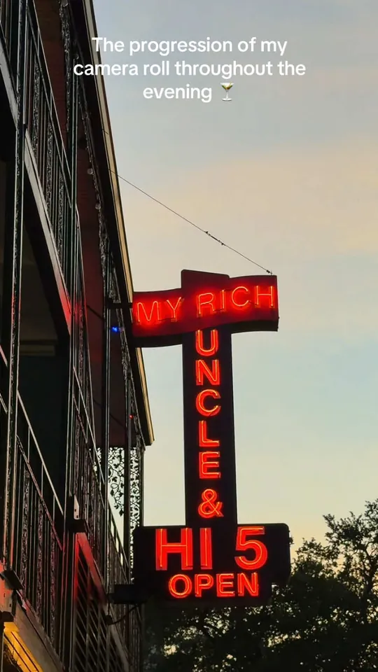Cocktails at My Rich Uncle, St. Petersburg – $15 on the menu