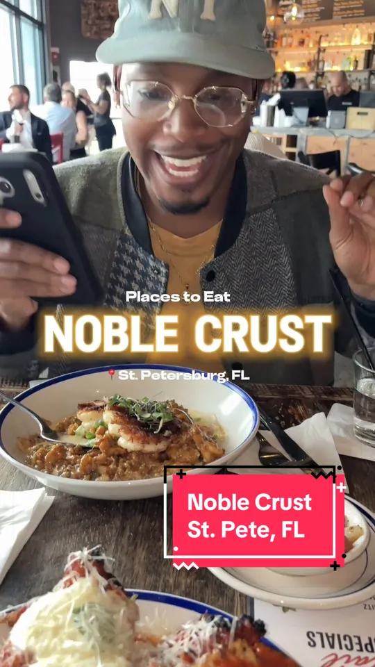 Video at Noble Crust, St. Petersburg