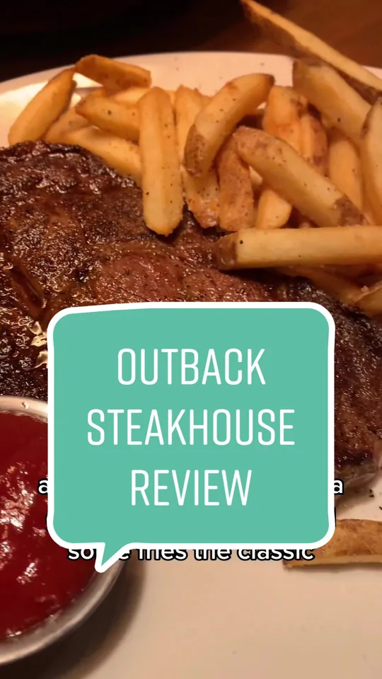 Steak at Outback Steakhouse, St. Petersburg