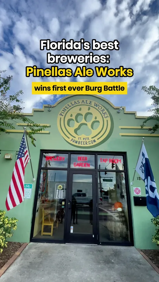 Beer at Pinellas Ale Works Dog Friendly Craft Brewery in St Petersburg FL, St. Petersburg