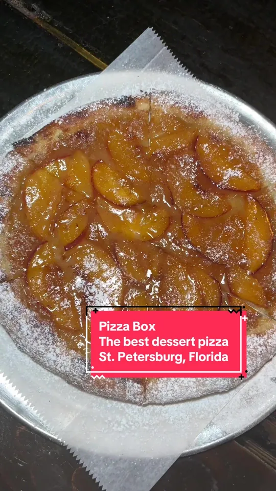 Dessert at Pizza Box, St. Petersburg