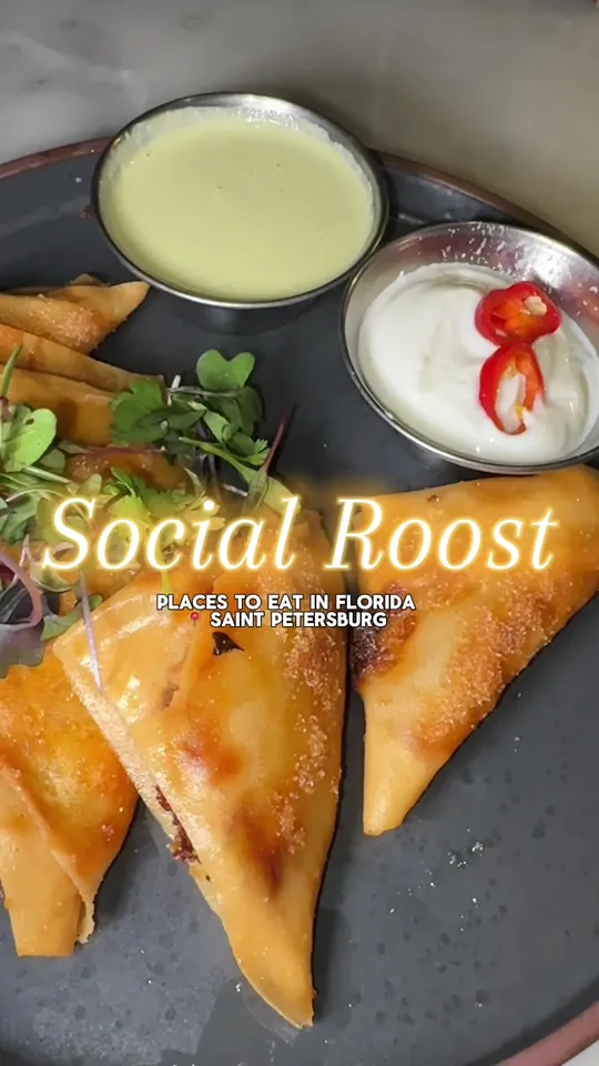 Chicken at Social Roost, St. Petersburg – $7 on the menu