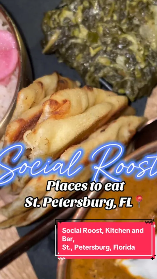Butter chicken at Social Roost, St. Petersburg
