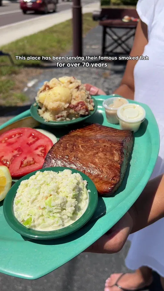 Video at Ted Peters Famous Smoked Fish, St. Petersburg