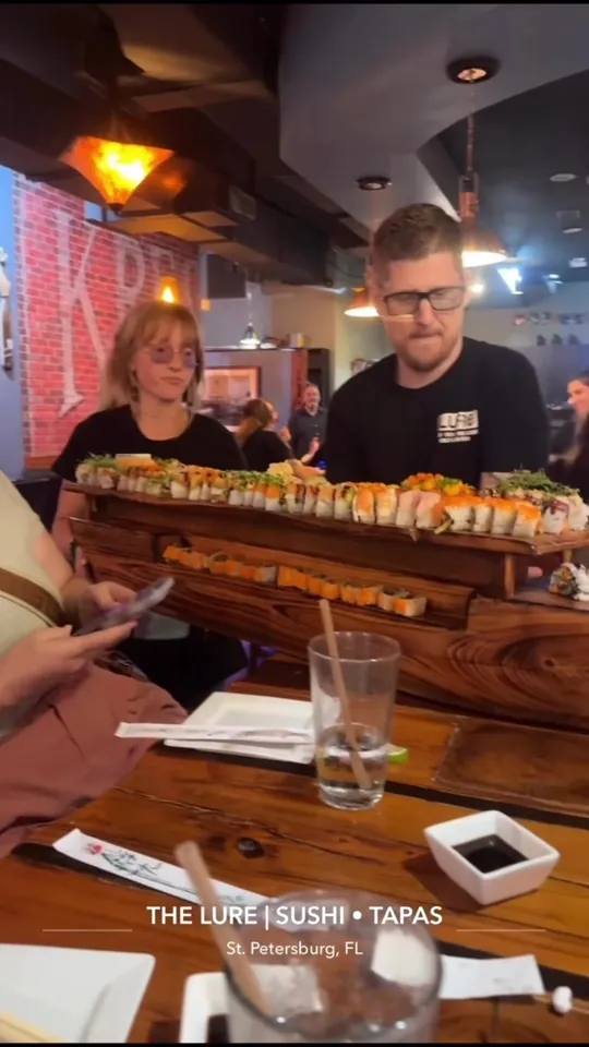 Sushi at The Lure, St. Petersburg – $2 on the menu