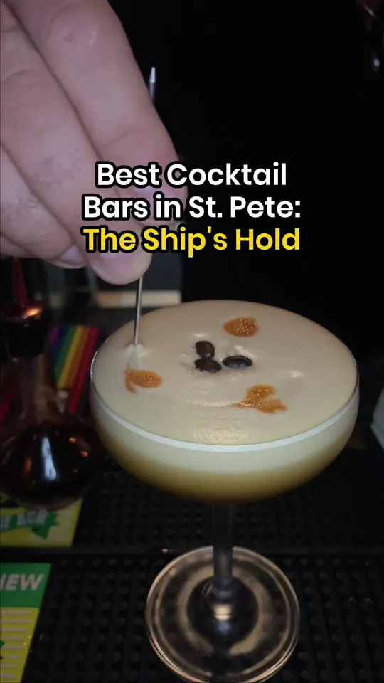 Cocktails at The Ship's Hold, St. Petersburg – $11 on the menu