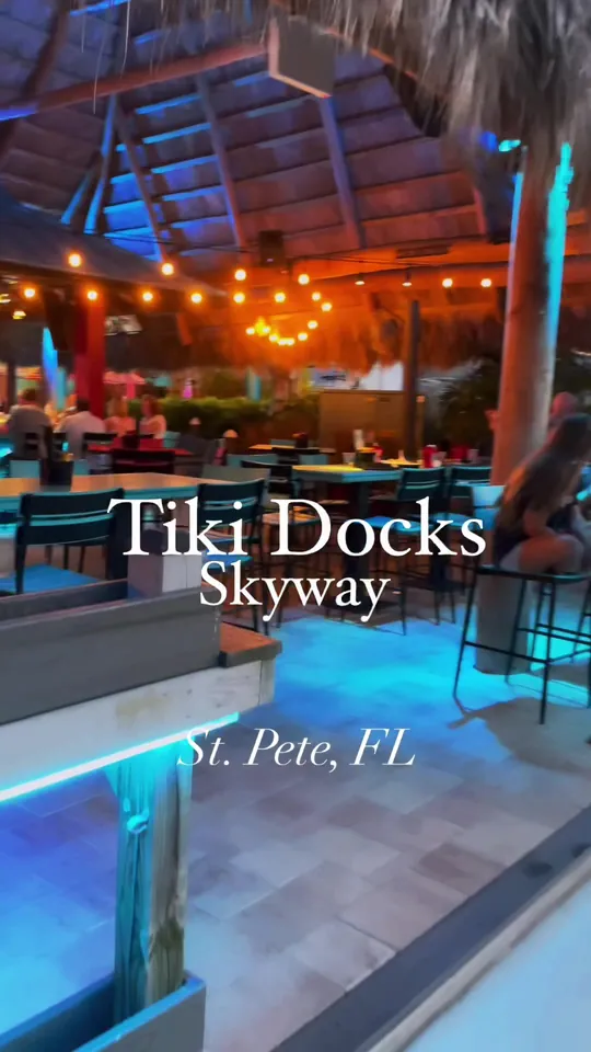 Burger at Tiki Docks Skyway, St. Petersburg – $15.50 on the menu