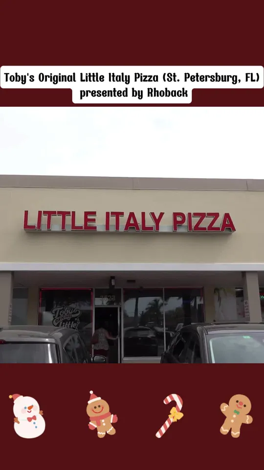 Pizza at Tobys Original Little Italy Pizza, St. Petersburg – $3.15 on the menu