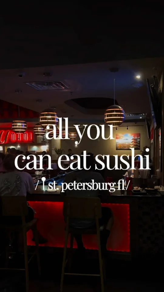 Sushi at Umami Sushi Hibachi Restaurant and Bar, St. Petersburg – $9.95 on the menu