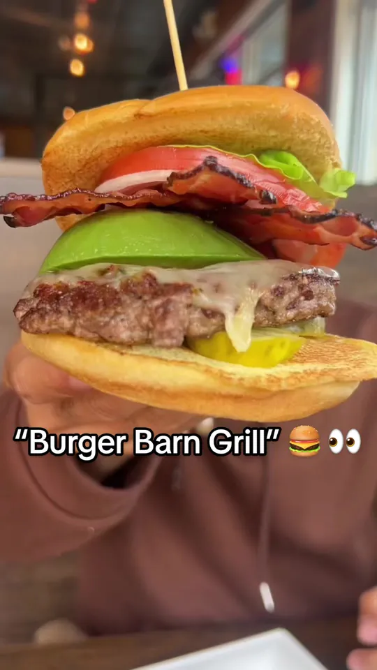Burger at Burger Barn Grill, Tallahassee