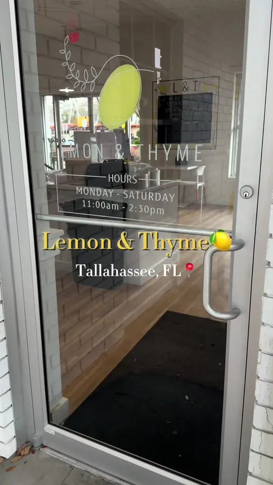 Video at Lemon And Thyme, Tallahassee