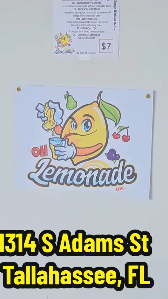 Video at Oh' Lemonade, Tallahassee