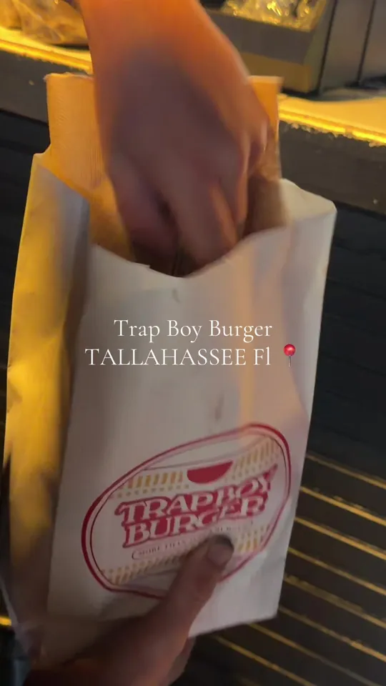 Burger at Trap Boy Burger, Tallahassee