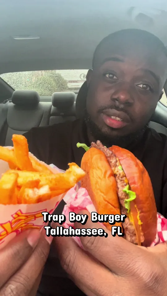 Burger at Trap Boy Burger, Tallahassee