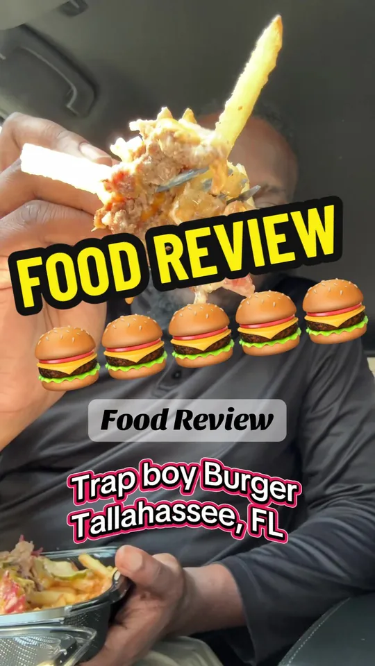 Burger at Trap Boy Burger, Tallahassee