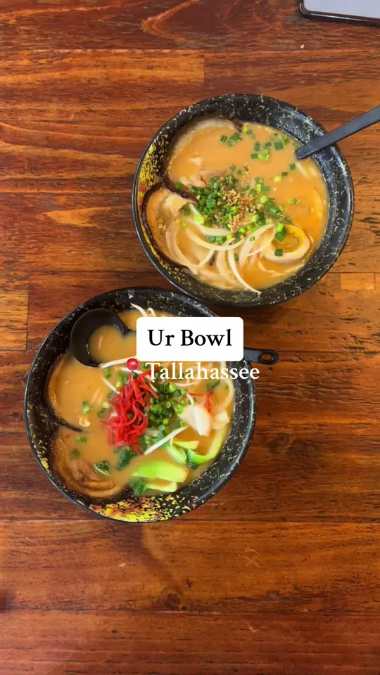 Ramen at UR Bowl, Tallahassee