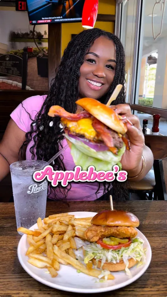 Burger at Applebee's Grill + Bar, Tampa