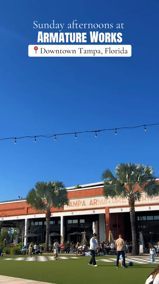 Video at Armature Works, Tampa