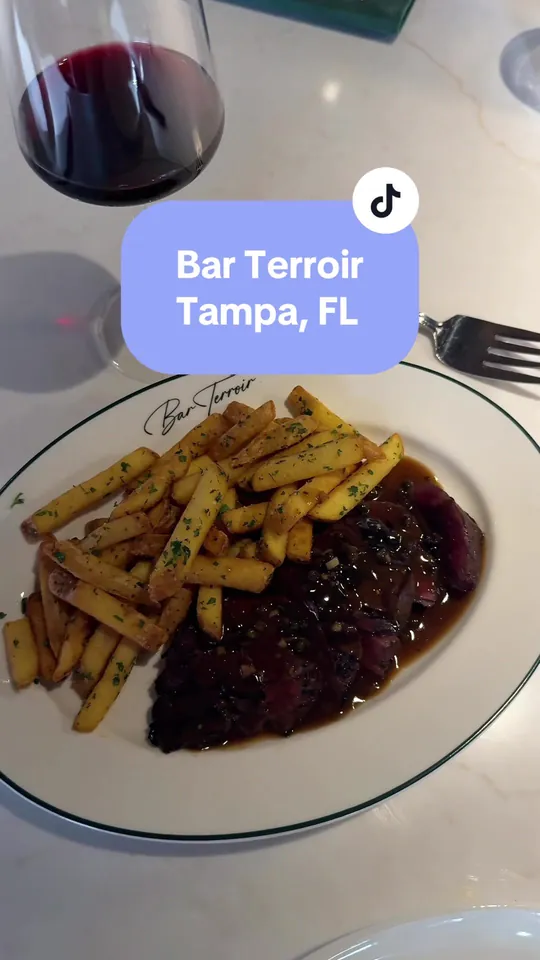 Cocktails at Bar Terroir, Tampa