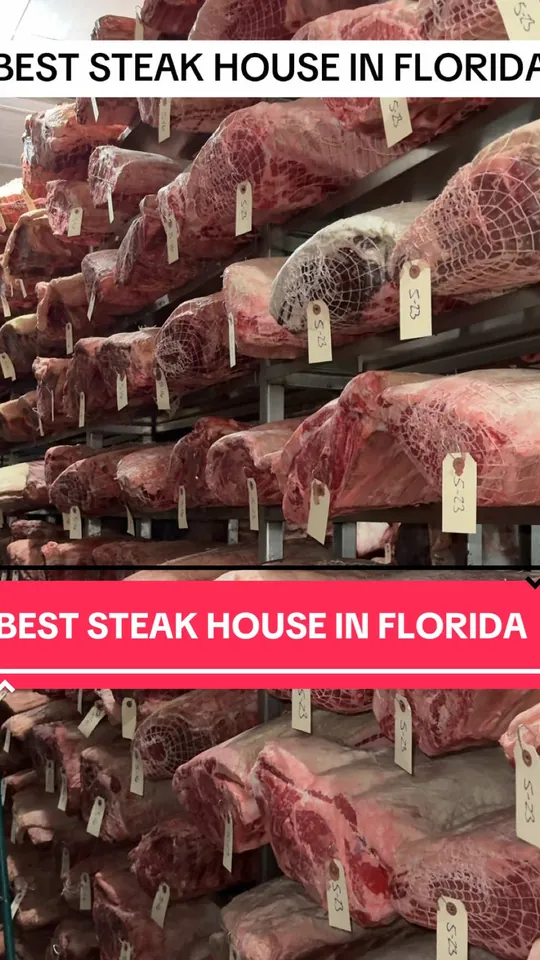 Steak at Bern's Steak House, Tampa