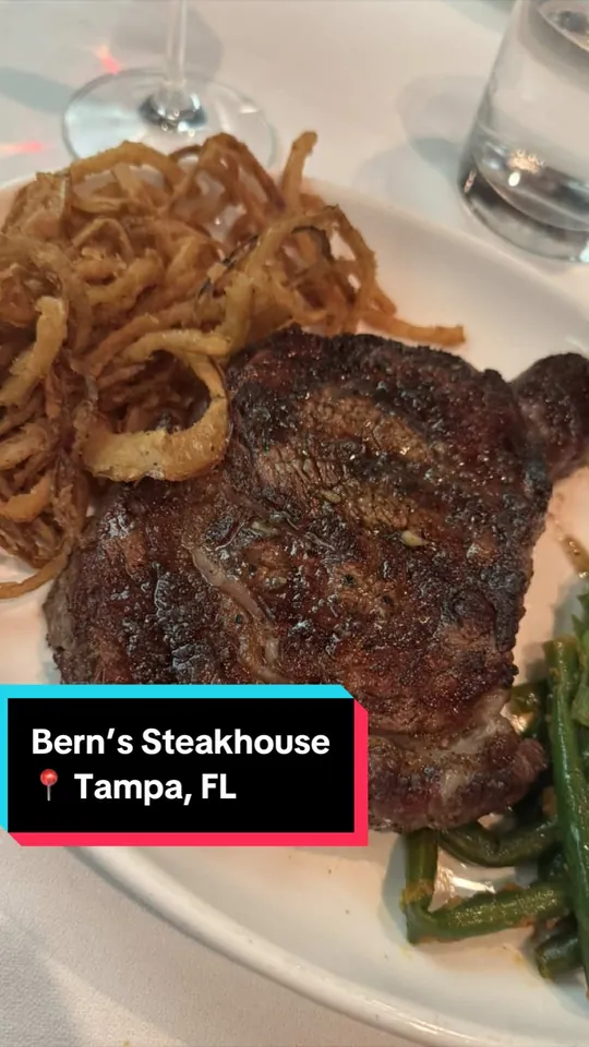 Steak at Bern's Steak House, Tampa