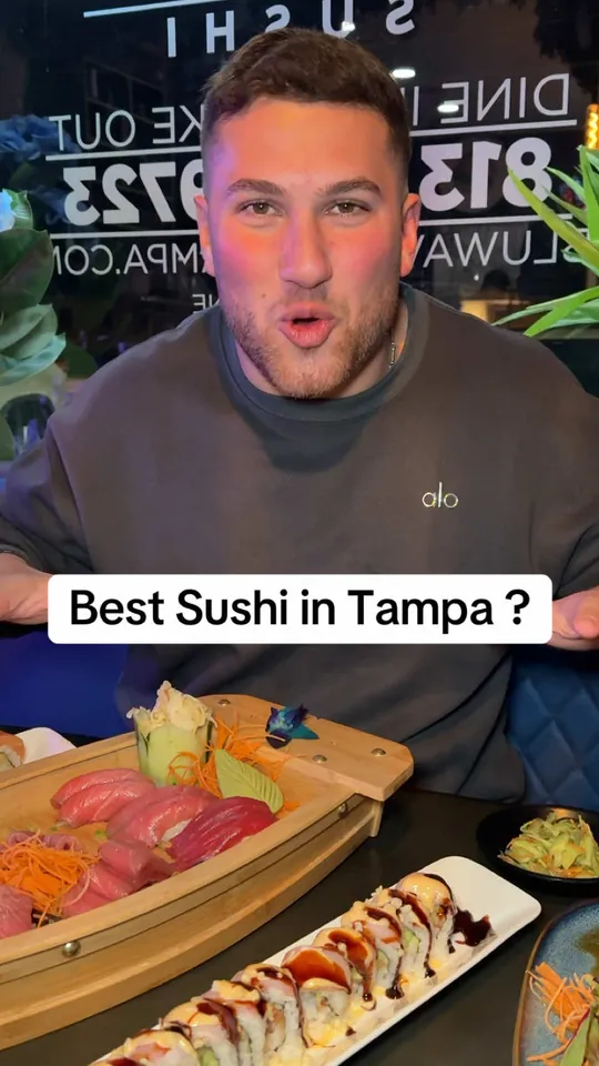 Sushi at BluWave Sushi Tampa, Tampa