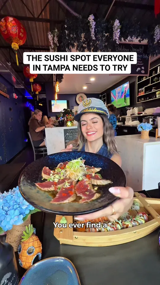 Sushi at BluWave Sushi Tampa, Tampa