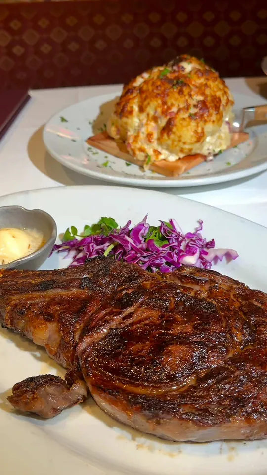 Steak at Charley's Steakhouse, Tampa
