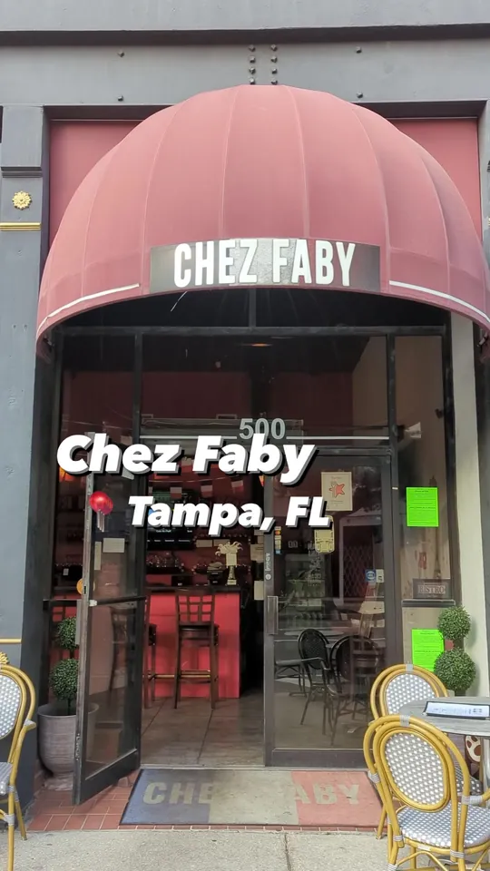 Sandwich at Chez Faby, Tampa