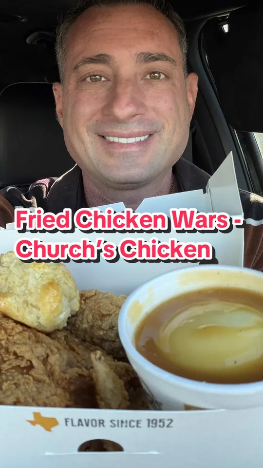 Chicken at Church's Texas Chicken, Tampa