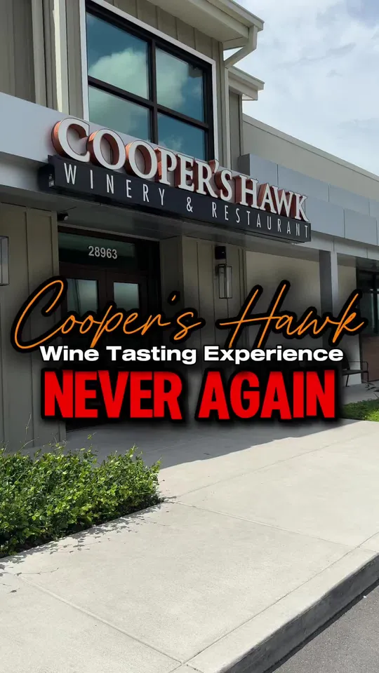 Wine at Cooper’s Hawk Winery & Restaurant, Tampa
