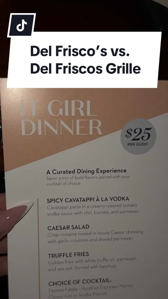 Cocktails at Del Frisco's Grille - Tampa, Tampa