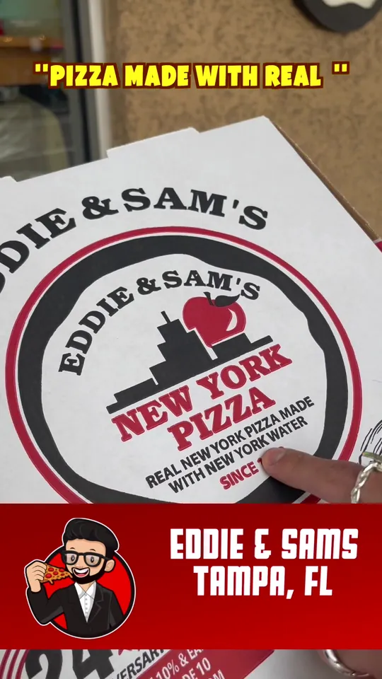 Pizza at Eddie And Sam's N.Y Pizza, Tampa