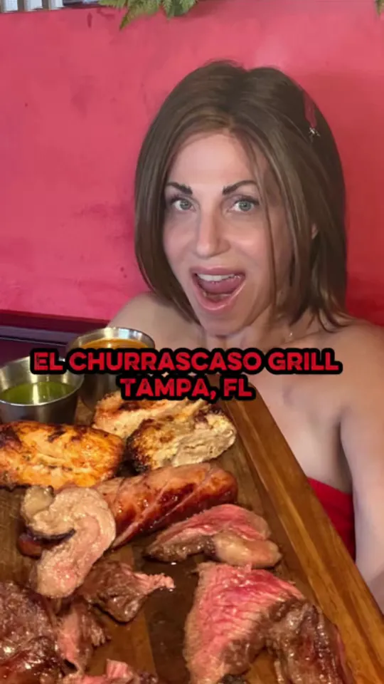 Salad at El Churrascaso Grill Tampa, Tampa