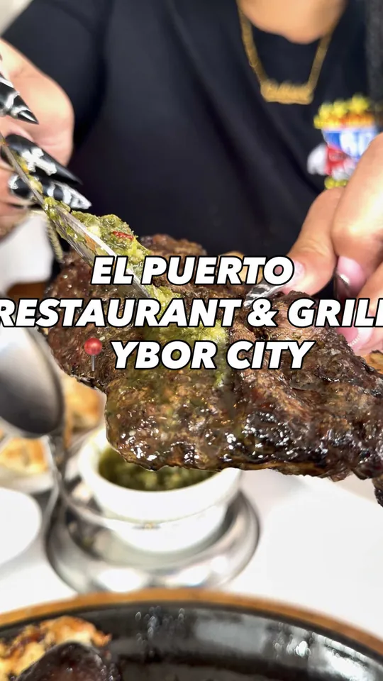 Chicken at El Puerto Restaurant & Grill, Tampa – $13 on the menu