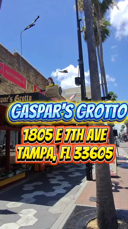 Video at Gaspar's Grotto, Tampa