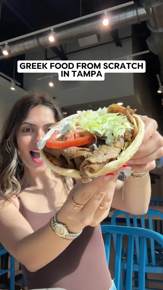 Video at Hungry Greek, Tampa
