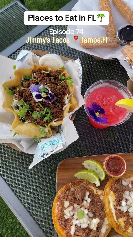 Tacos at Jimmy's Tacos, Tampa