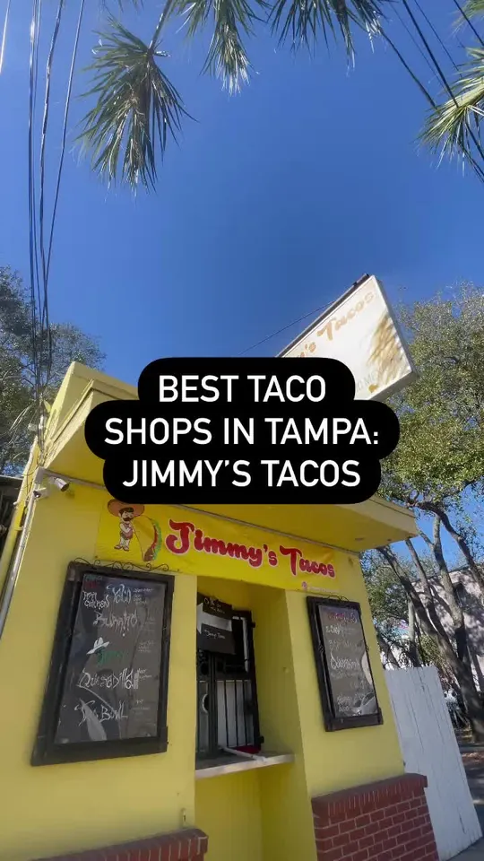 Tacos at Jimmy's Tacos, Tampa