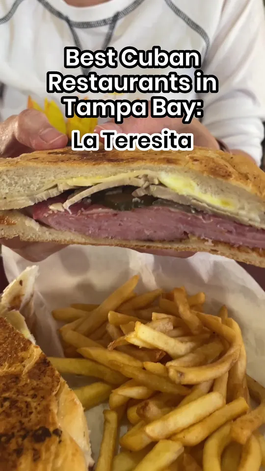 Cuban sandwich at La Teresita Restaurant, Tampa