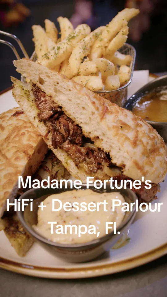 Dessert at Madame Fortune Dessert + HiFi Parlour, Tampa