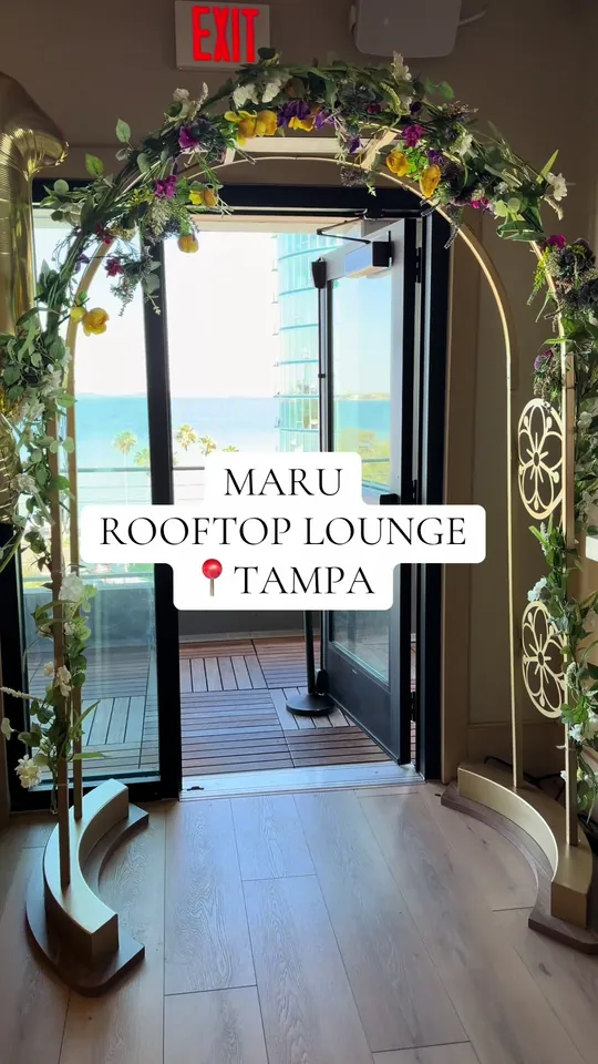 Ceviche at Maru Rooftop Nikkei, Tampa – $22 on the menu