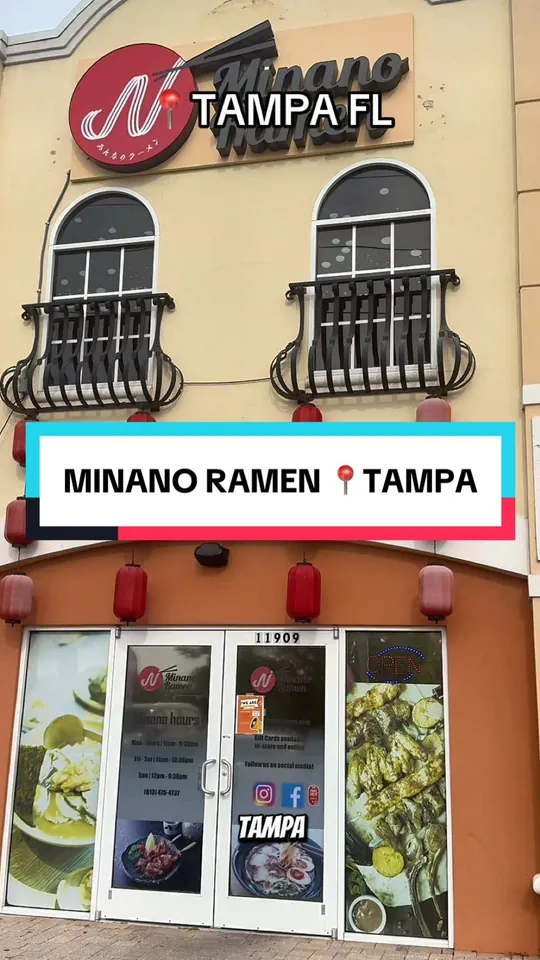 Video at Minano Ramen, Tampa